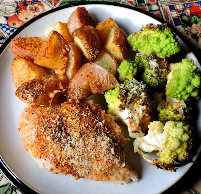 Sheet Pan Roast Chicken Dinner