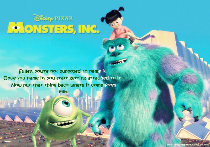 Friendship Quotes From Monsters Inc. QuotesGram