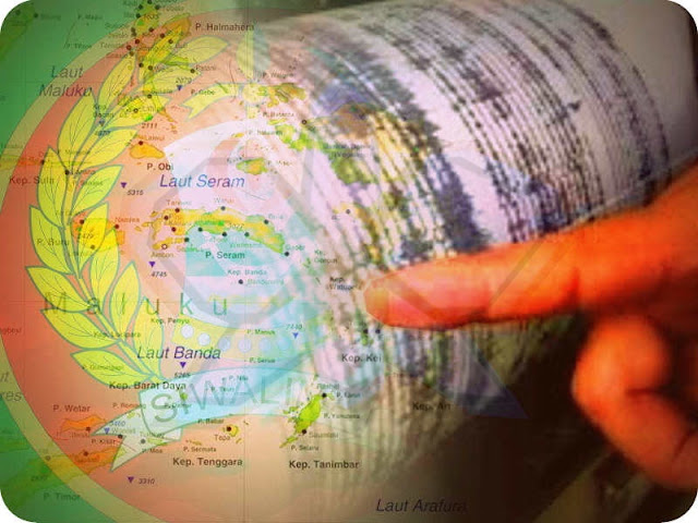 2 Gempa Bumi Guncang  Laut Banda