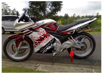 Modifikasi Vixion Full Fairing