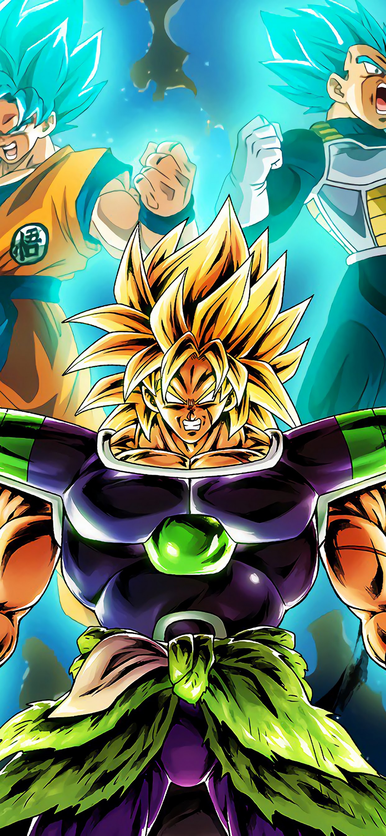 Broly Vegeta Goku Dragon Ball Super Broly 4k 3840x2160 Wallpaper 3