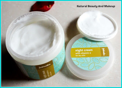 Fabindia Vitamin eastward Night Cream |Review , Price & Other Details on Blog