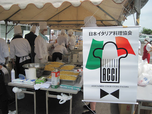 日本イタリア料理協会の炊き出し