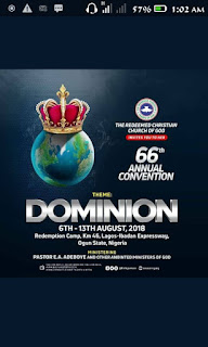 RCCG: 66 Annual Convention 2018, DOMINION