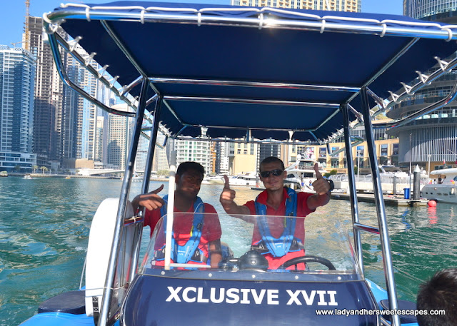 xclusive boat tour Dubai