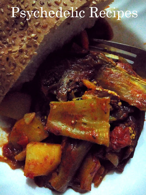Λαχανικά κοκκινιστά Braised vegetables