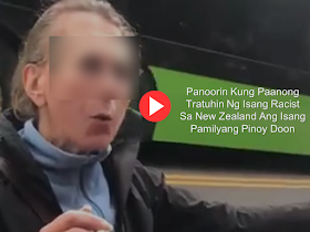 Racial discrimination is just one of the problems encountered by many overseas Filipino workers (OFW) around the world. It may only be words but it surely pinches the heart when you heard it from a stranger in an unfamiliar territory. Things like impolitely telling you to go home or implying that a certain space is only for "white people". We can get used to hearing any of it but it is still wrong and racial discrimination should not exist anywhere. Besides, OFWs are there to work and try to make a decent living legally.        Ads     Sponsored Links  A Filipino family taking a holiday in Wellington, New Zealand suffered a shock after getting a racist tirade by a resident last week. 18-year-old Krizia Alexa Egipto said she and her family were on vacation in Wellington last October 26 after she renewed her passport when they decided to go to Night n Day Manners Street coffee shop to get a coffee.  While waiting for their order, Egipto's father, who works as a dairy farmworker in Winton, struck up a conversation with another Filipino who was inside the shop.  During the conversation, a woman who was behind them suddenly spoke out: "Can you guys be quiet?”  Egipto, a student at Southern Institute of Technology, said they were surprised by the woman's retort since the conversation between her parents and the other Filipino was not loud. Nevertheless, she said her parents decided to step out, with Egipto following close behind.  It was after her parents had already stepped out of the coffee shop when the woman again spoke out: "Don't come back here. You're not welcome here. This is only for white people. This country is for white people only."  Surprised, Egipto said she asked the woman: "Is this yours? Is this your shop?” The woman, however, ignored her.  In her anger, she said she uttered expletives and called the woman a racist. "You are a racist. We haven't done anything to you!"   Hearing the commotion, the manager of the store came out and said: 'We don't use that language here."  Egipto said she had to calm down and explain what happened, prompting the store management to ask the woman to leave. Her parents also comforted Egipto.  She said her family resumed walking around Wellington when they chanced on the same woman sitting on a bench who again subjected them to the same racist tirade.  The woman continues to utter mean discriminative words despite Egipto's explanation that they have visas that gave them the legal right to stay in New Zealand.  She said that after the incident, two women walked up to them - one of whom gave her a hug. Another woman even gave her an ice cream.  "She said: 'Can I hug you?' And I said: 'Sure, yeah.' I started crying. I was so overwhelmed. She told me: 'What you did there was the right thing to do.' She didn't know if she would have done the same thing. And she said: 'I am really proud of what you did. You guys are welcome here in New Zealand,'" Egipto said.  In an interview, Egipto said the mayor of Wellington personally called her up to apologize for the incident.  "A staff member asked for my number and then the mayor of Wellington (Justin Lester) called me up to apologize about what happened. He also said that if I ever go back to Wellington, that he would personally take me on a tour to show how much he appreciates us," Egipto said. "I was really surprised and overwhelmed because that is the mayor of Wellington, which is the capital of New Zealand," she added.  The Mayor of Wellington has personally reached out to the Filipino family. Mayor Justin Lester said that he had seen the video and was appalled by the woman's comments.  "Her abuse in no way represents the views of the vast majority of Wellingtonians and how they would like visitors to be treated," the Mayor said. "No visitor should expect to hear that wherever they go. "Wellington is one of the most multicultural centers in New Zealand and for years has opened its arms to people from around the globe. "This is an isolated incident and should not be tolerated," the Mayor added. Filed under the category of Racial discrimination, overseas Filipino workers, unfamiliar territory, only for "white people", New Zealand, OFW.