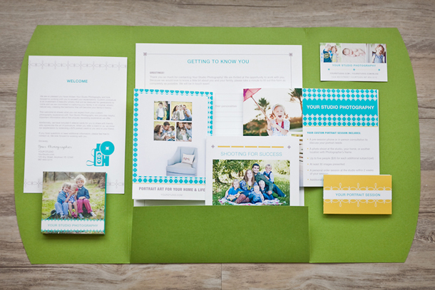 The Savvy Photographer: Design Aglow welcome packet