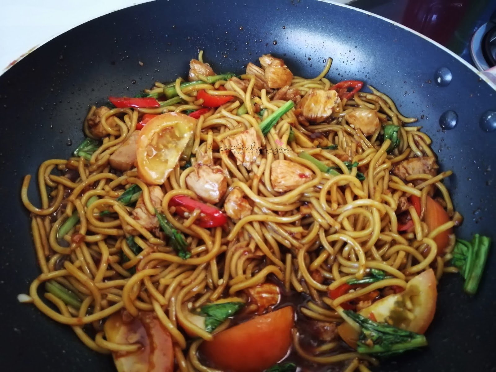 Mee Goreng Basah Sedap  Blog Lea Azleeya