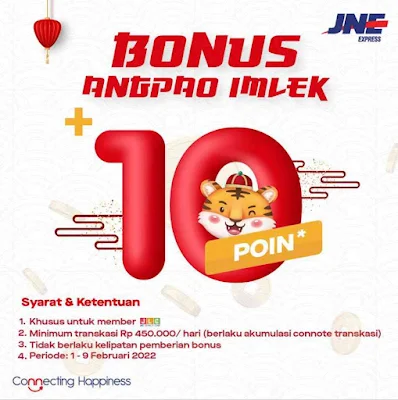 bonus angpao dari JNE