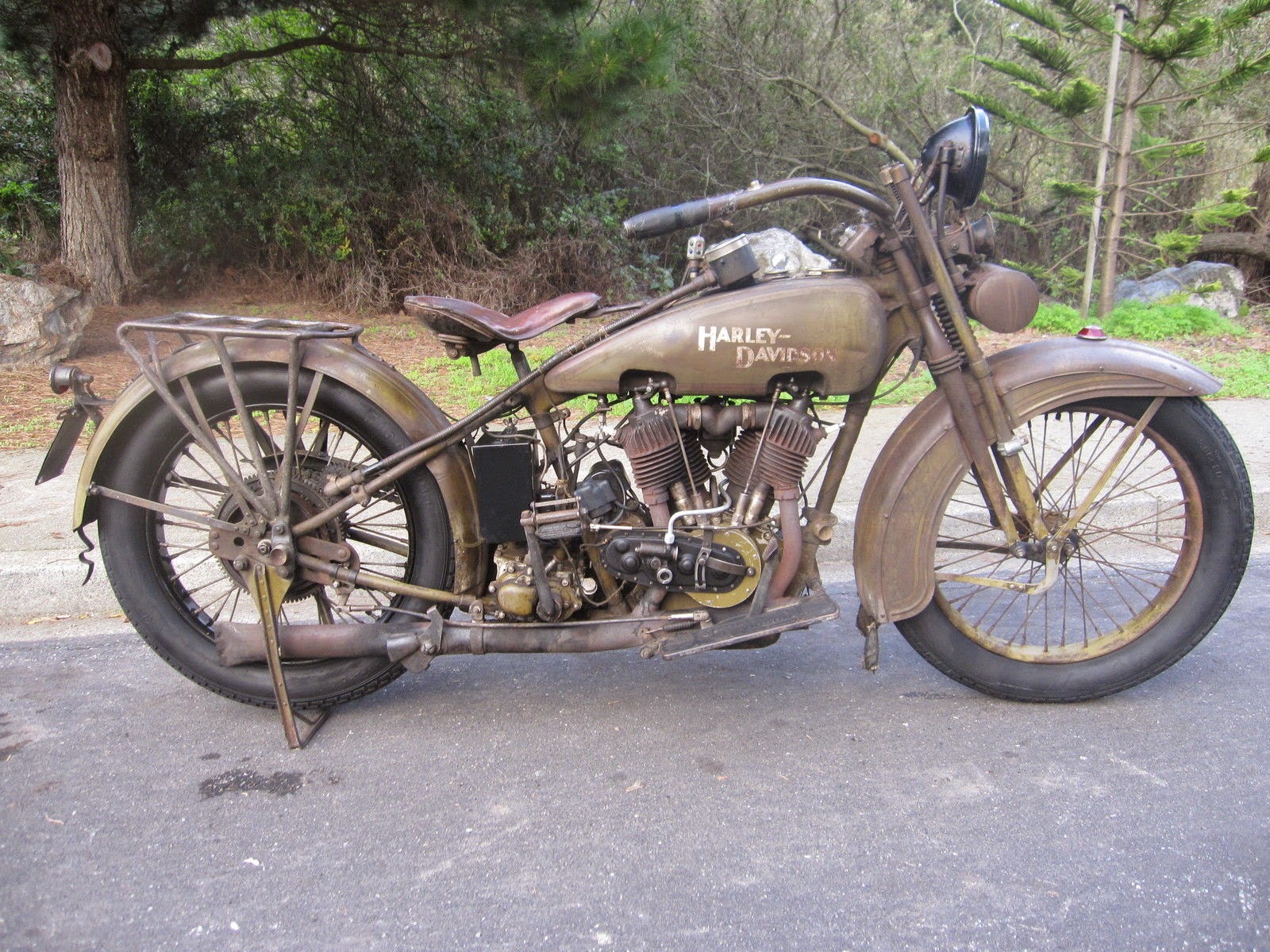 Fast is fast Really nice original paint 1926 Harley  