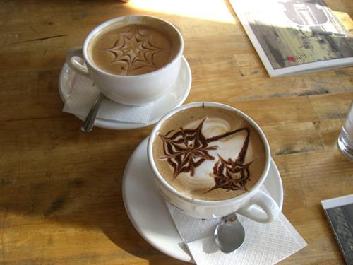 Delicious Coffee Latte Art - Too Beautiful to Drink Foam Cream