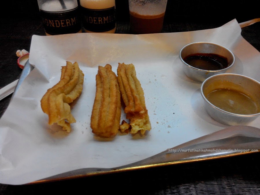 Churros at Wondermilk Publika  Nurfatin Atikah