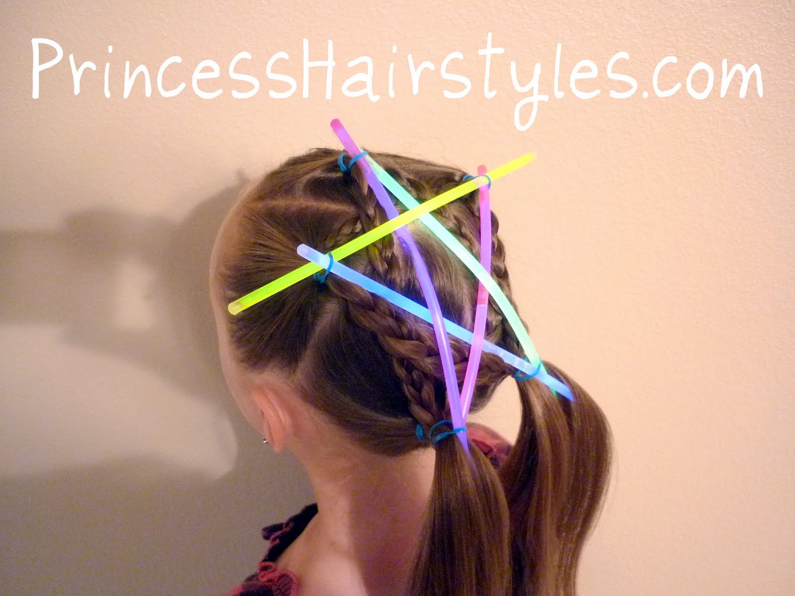 4th Of July Hairstyles, The Glowing Star | Hairstyles For Girls ...