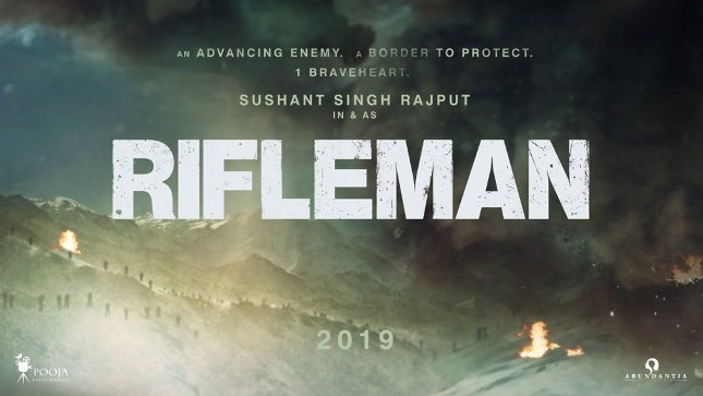 Rifleman new upcoming movie first look, Poster of Sushant Singh next movie download first look Poster, release date