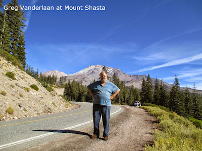 Me - Gregory Vanderlaan on the Road to Mount Shasta