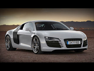 The Audi R8 is a aftereffect