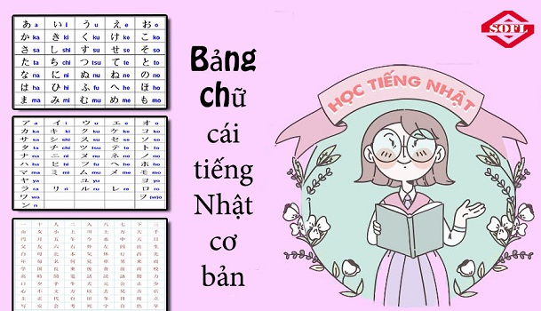 Bắt đầu học tiếng Nhật từ bảng chữ cái