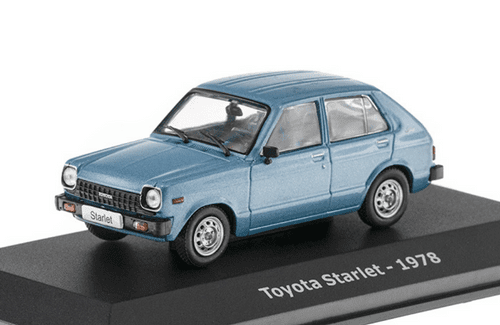 toyota starlet 1:43 hachette