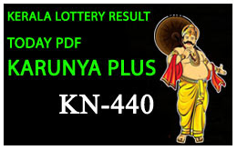 Kerala Lottery Result Today PDF