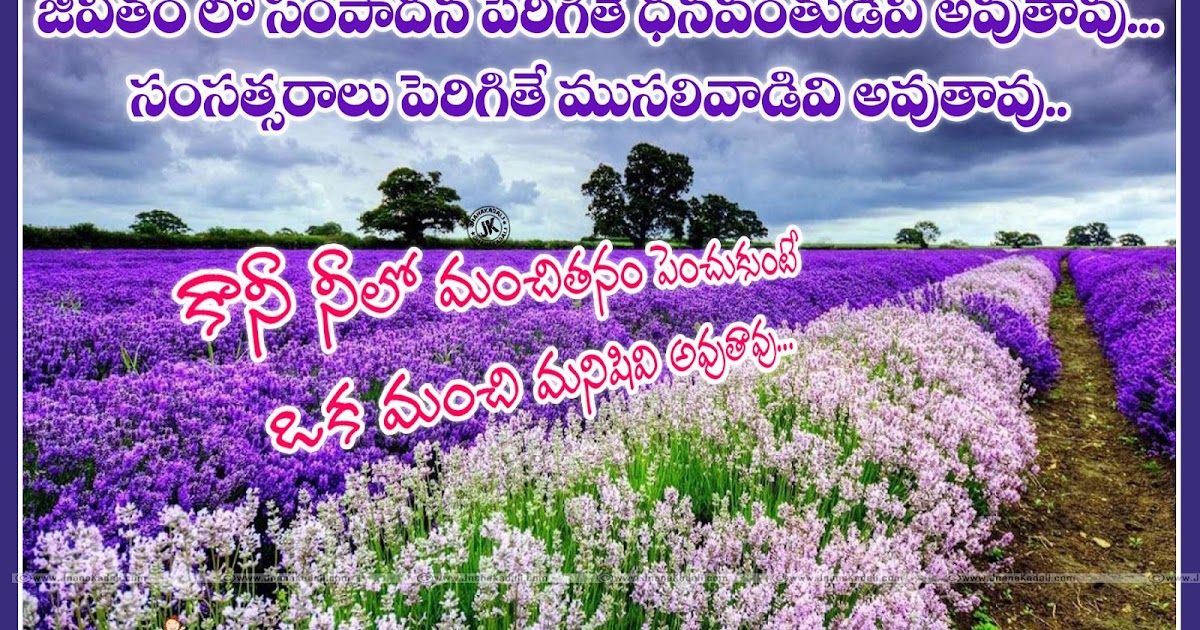 Life Quotes in Telugu-Humanity Quotes hd wallpapers in 