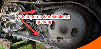 Bunyi Nging karena V-Belt CVT Beat 