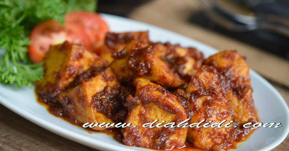 Diah Didi's Kitchen: Balado Tahu