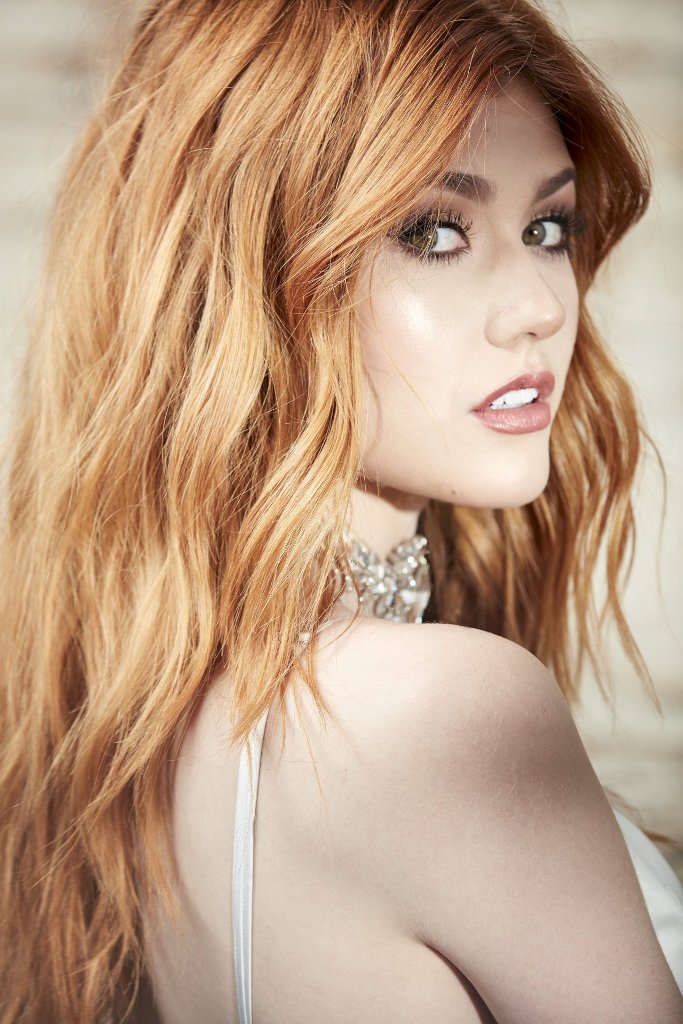 Katherine McNamara model photo shoot Grumpy magazine