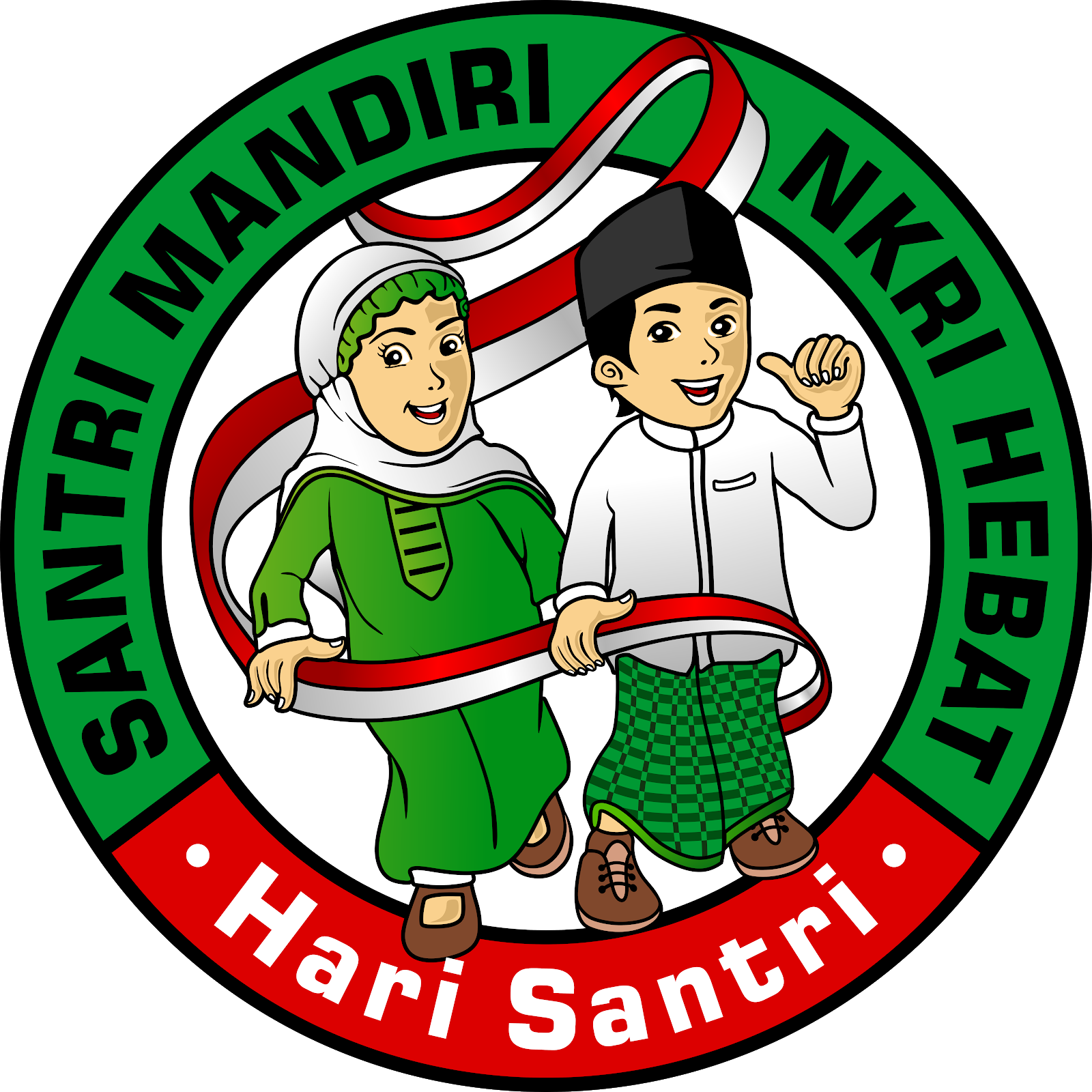 Logo Hari Santri 2020 Png Miftahudin Aic