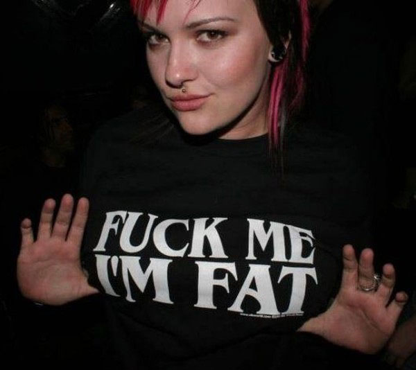 fat girl tshirt