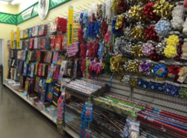 The dollar tree store party gift wrap