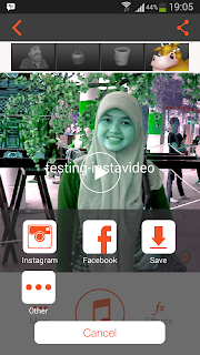 InstaVideo - Aplikasi untuk membuat Video Slideshow Instagram