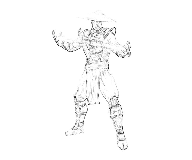 Mortal Combat Raiden Character | Surfing