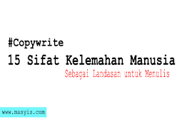 Copywrite 15 Sifat Kelemahan Manusia dari Al Qur'an