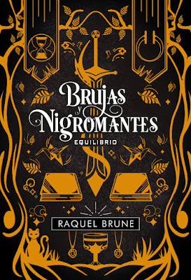 LIBRO - Brujas y Nigromantes #3 Equilibrio Raquel Brune | Raquel Bookish (Editorial Hidra - 20 Abril 2020) portada