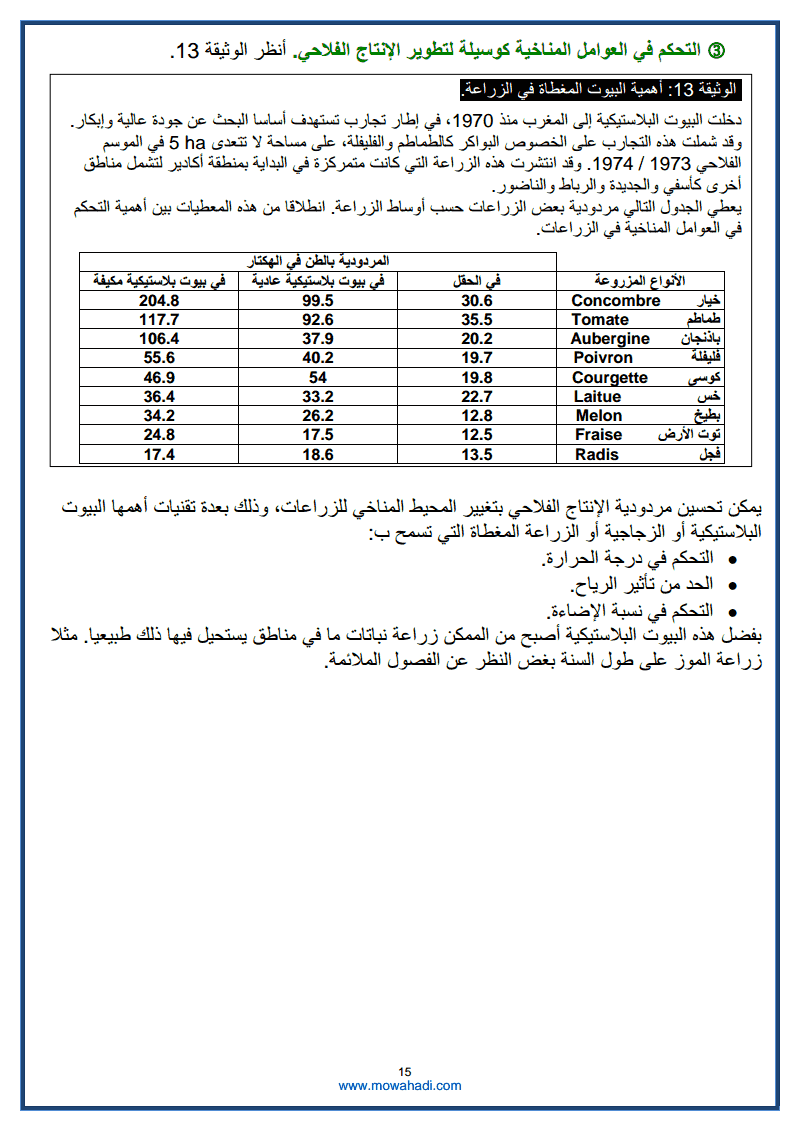 15-درس العوامل المناخية و علاقتها بالكائنات الحية