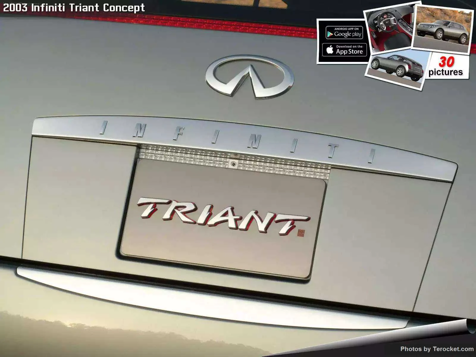 Hình ảnh xe ô tô Infiniti Triant Concept 2003 & nội ngoại thất