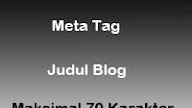 Alasan mengapa Meta Tag Judul Blog Maksimal 70 karakter