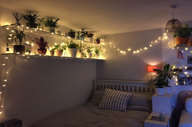 10 Mẫu gợi ý decor phòng ngủ với đèn fairy light