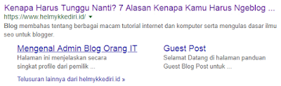 Judul kurang dari 60 karakter