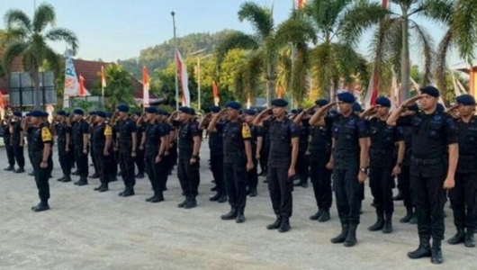 Polisi Kirim Pasukan Elit ke Papua, Ratusan Brimob Sulbar Berangkat