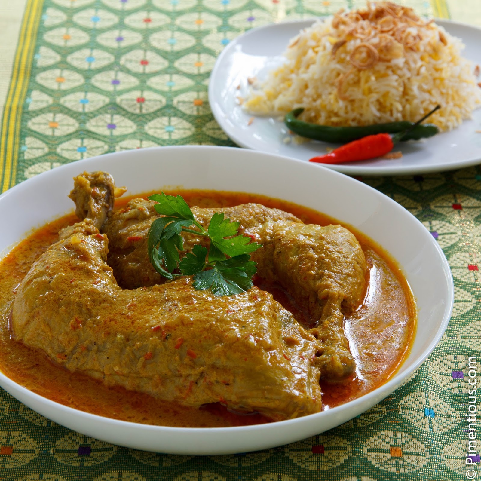  Gulai Ayam  Chicken Curry from Sumatra Pimentious