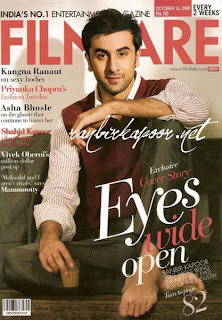 Ranbir Kapoor Filmfare India October 