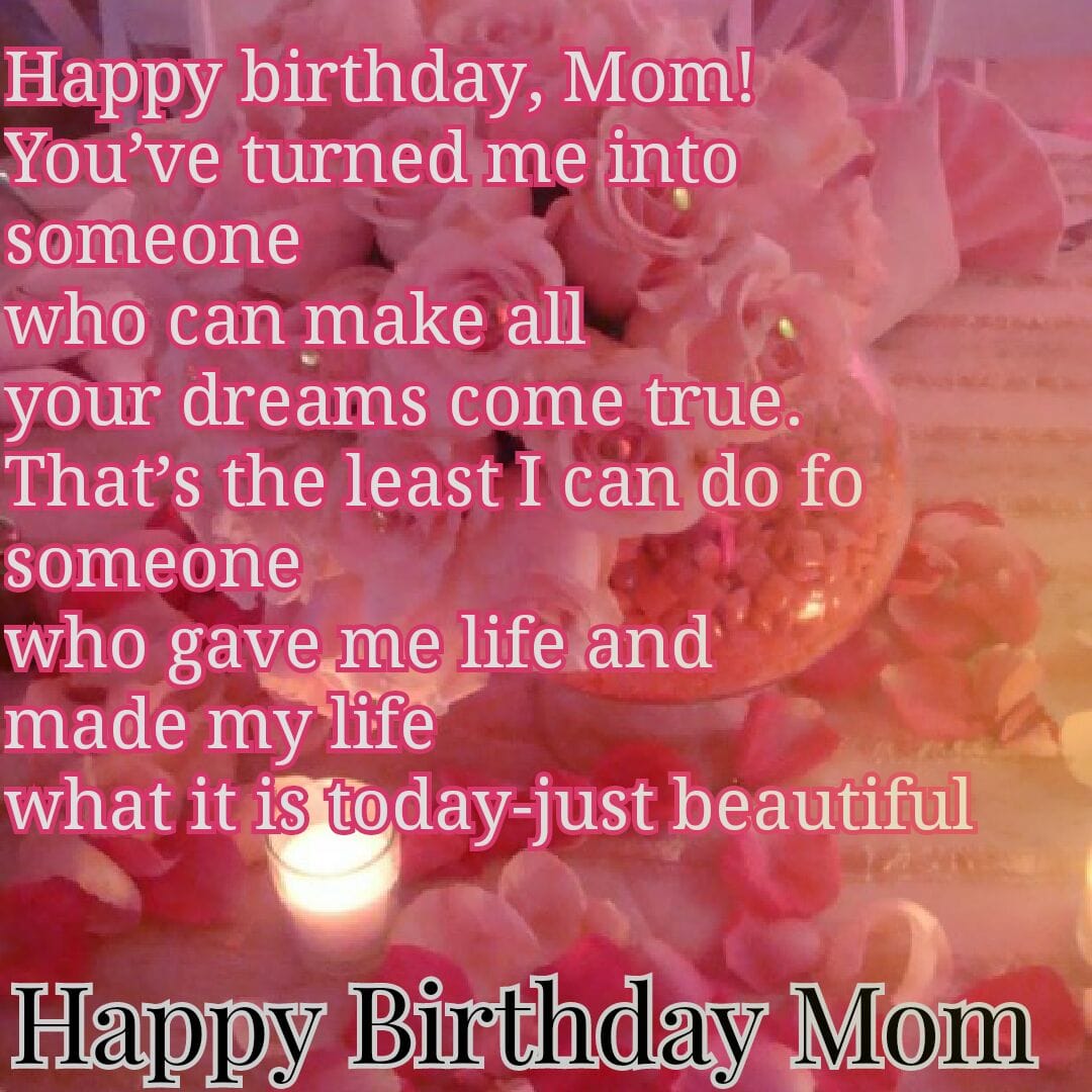 Best 70 Birthday Wishes For Mom Love Shayari In Hindi Top