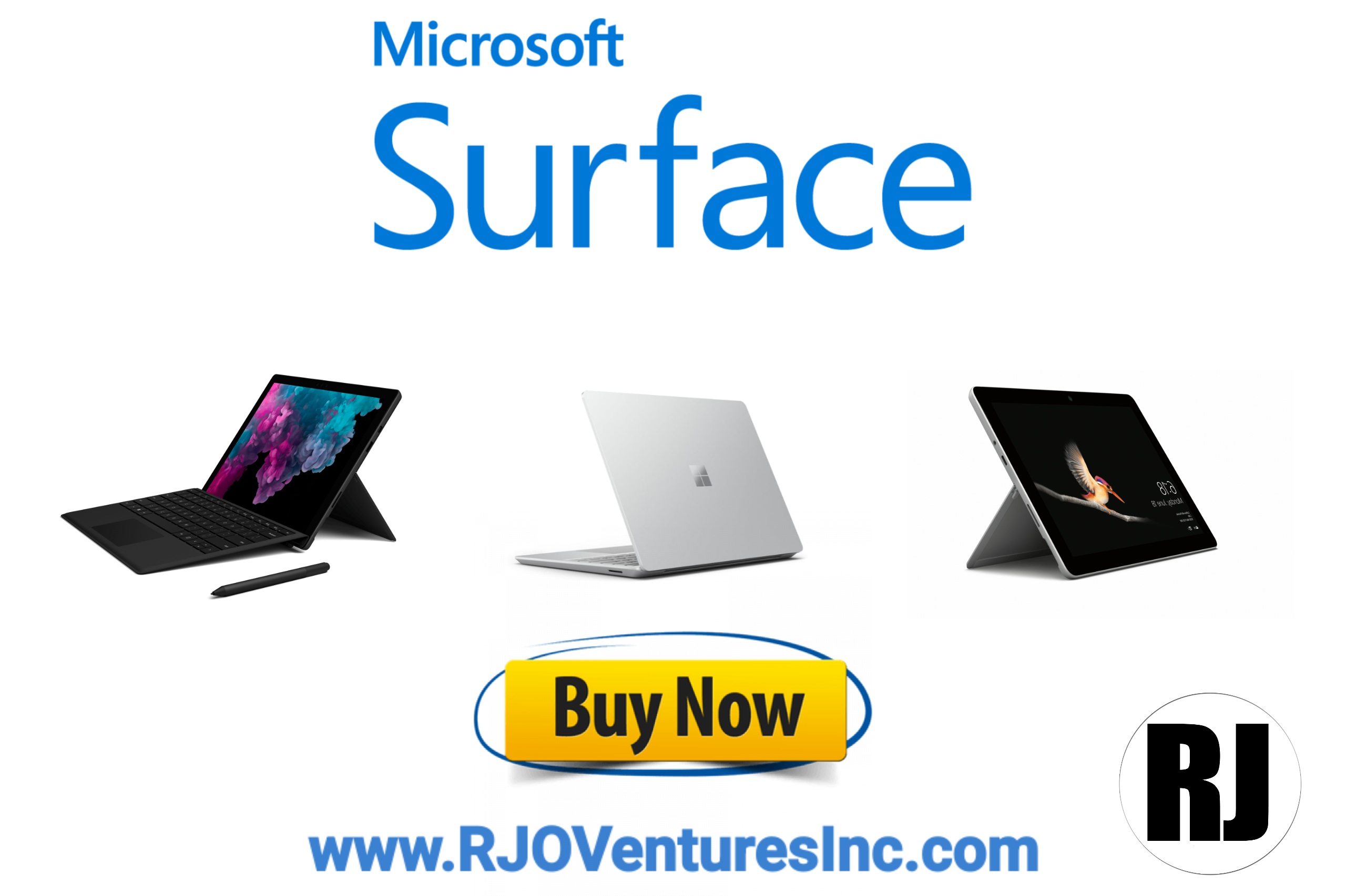 Shop Now: Microsoft Surface Deals; Laptops for Business and More [RJOVenturesInc.com]