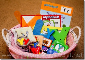 Tot School Letter Y-4933