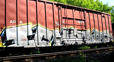 Graffiti Alphabet Ichabod: Graffiti Trains