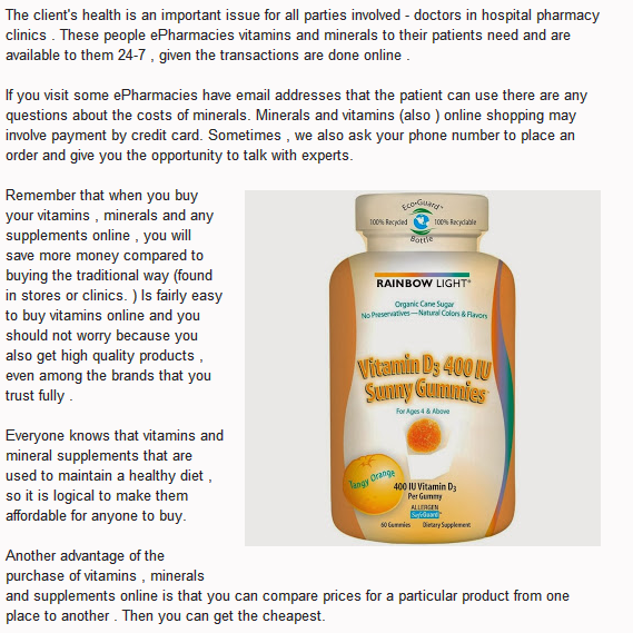 Online buy vitamins online, from the comfort of our homes.