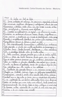 Redações nota 10  The Acrobat