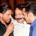 Then hugged SRK and Salman 